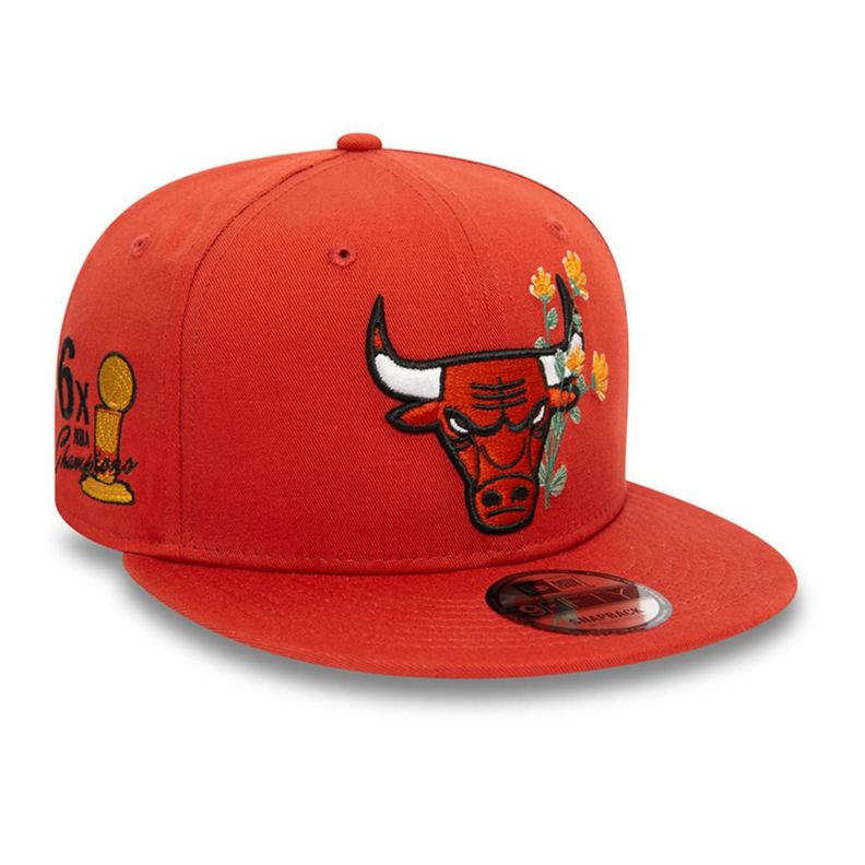 Gorra 9Fifty Chicago Bulls NBA Flower Icon Copper - 60565379-0