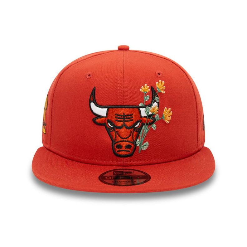 Gorra 9Fifty Chicago Bulls NBA Flower Icon Copper - 60565379-2