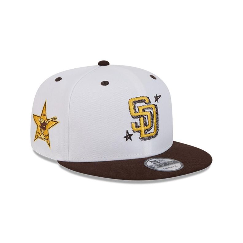 Gorra 9Fifty San Diego Padres MLB Official Doodles White - 60573543-0