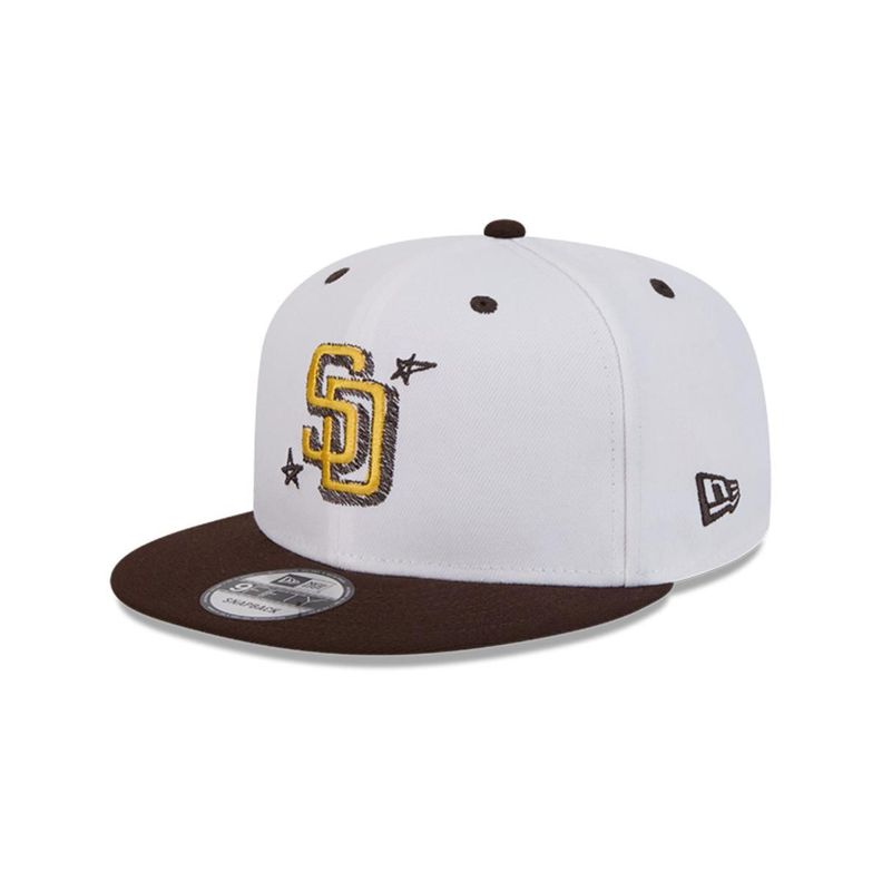Gorra 9Fifty San Diego Padres MLB Official Doodles White - 60573543-1