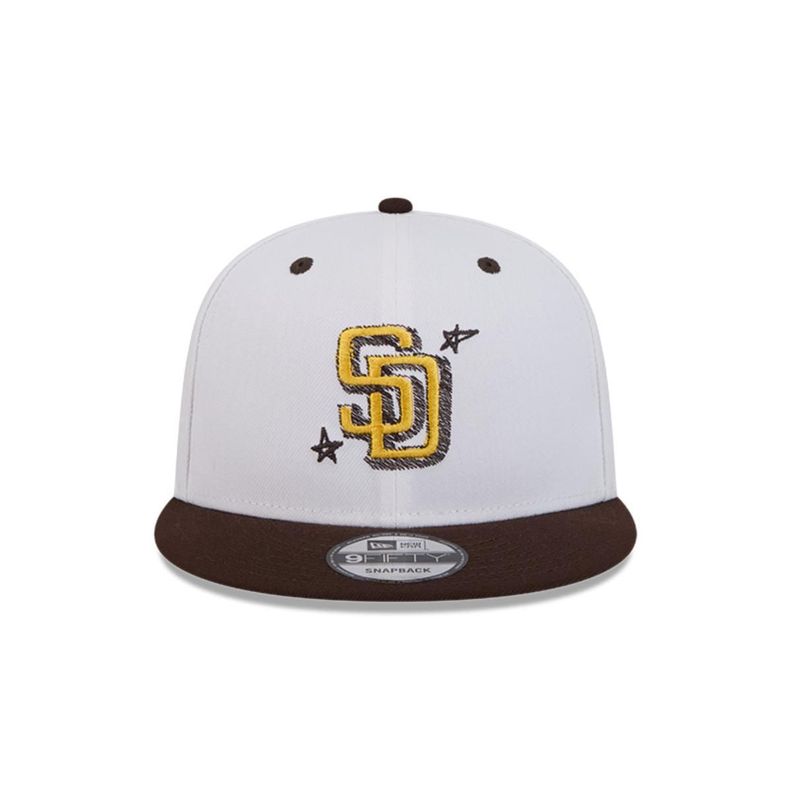 Gorra 9Fifty San Diego Padres MLB Official Doodles White - 60573543-2