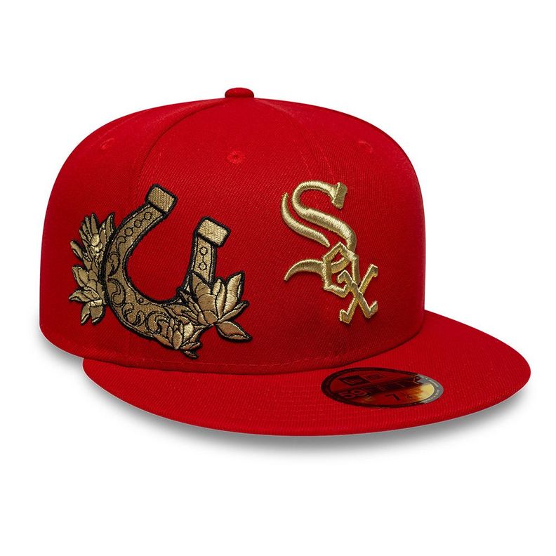 Gorra 59Fifty MLB Chicago White Sox Chinese New Year Rojo - 60853290 7 3/8