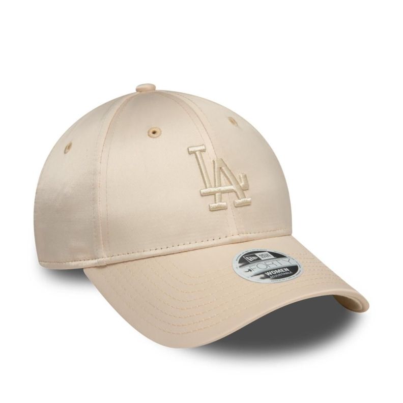 Gorra 9Forty Los Angeles Dodgers MLB Satin Light Beige - 60595362-1