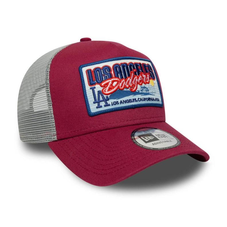 Gorra 9Forty Los Angeles Dodgers MLB Team Patch Dark Red - 60595249-1
