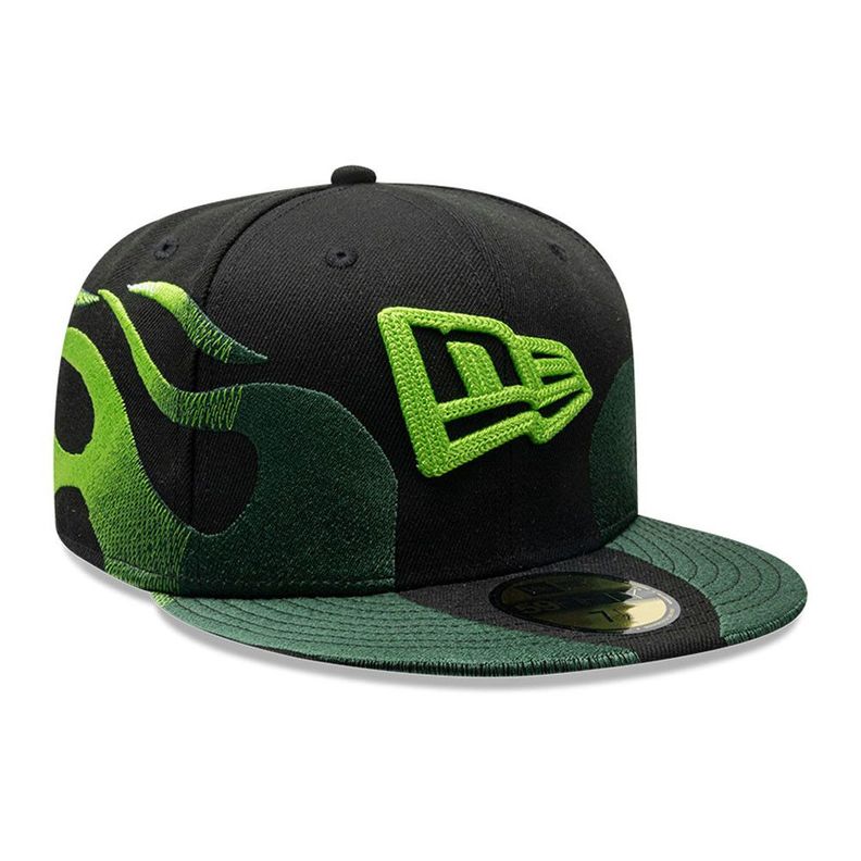 Gorra 59Fifty New Era Flame Negro-60857454-758