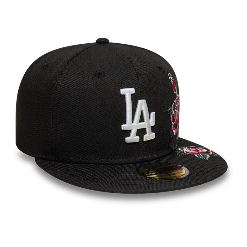 Gorra 59Fifty Los Angeles Dodgers  MLB Roses Black - 60675509-1