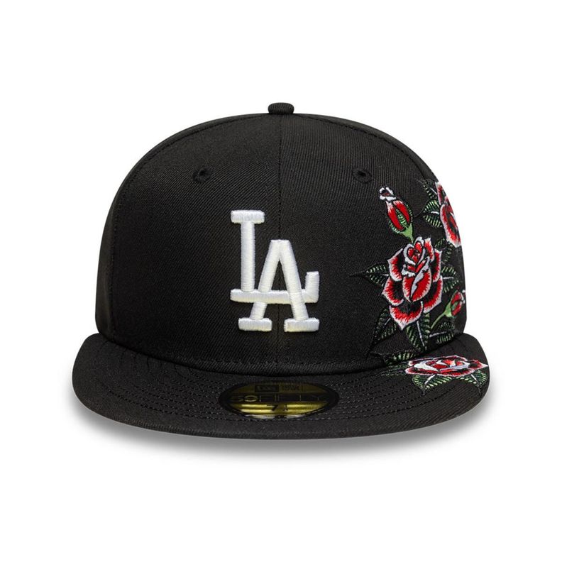 Gorra 59Fifty Los Angeles Dodgers  MLB Roses Black - 60675509-2