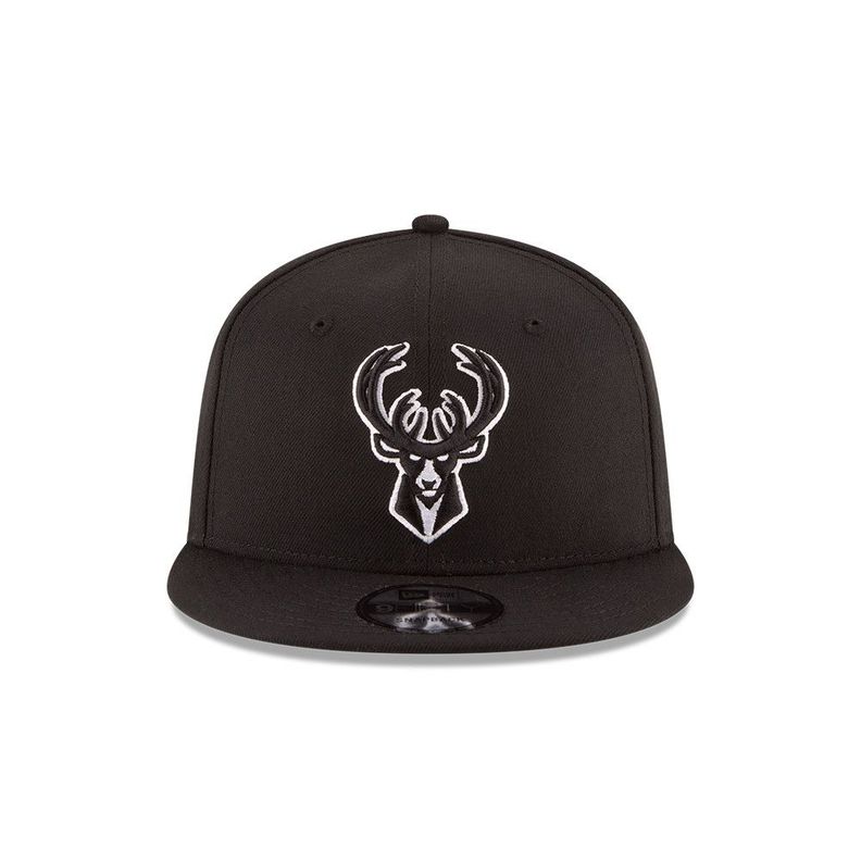 Jockey Milwaukee Bucks NBA 9Fifty Black - 70353702-2