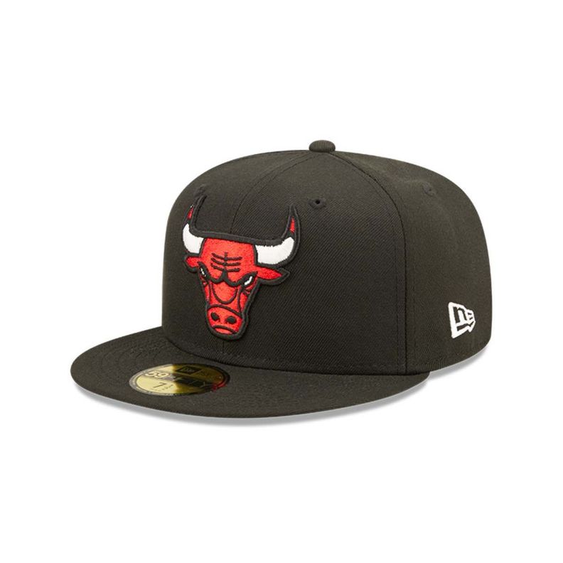 Jockey Chicago Bulls NBA 59Fifty Black - 70343294-0