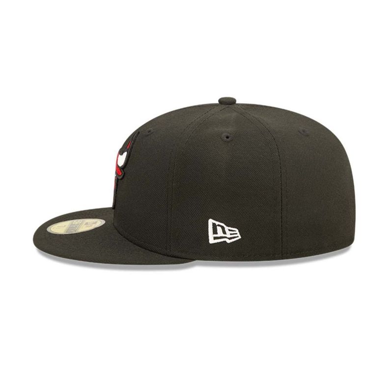 Jockey Chicago Bulls NBA 59Fifty Black - 70343294-3