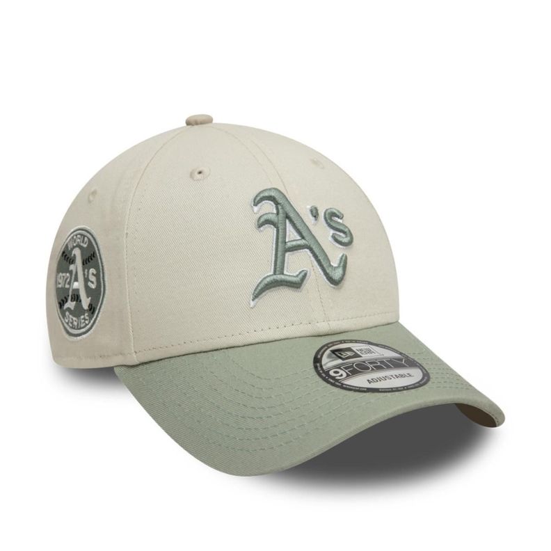 Gorra 9Forty Oakland Athletics MLB World Series Light Beige - 60595244-0