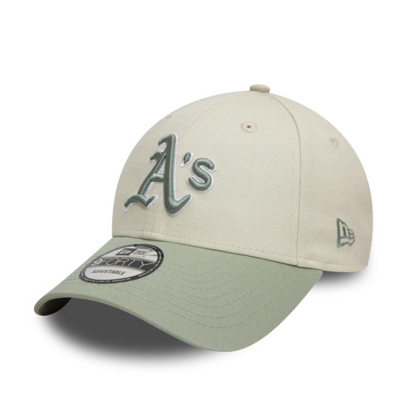 Gorra 9Forty Oakland Athletics MLB World Series Light Beige - 60595244-1