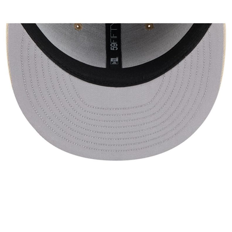 Gorra 59Fifty New York Yankees MLB Hand Stitched Beige - 60668445-6