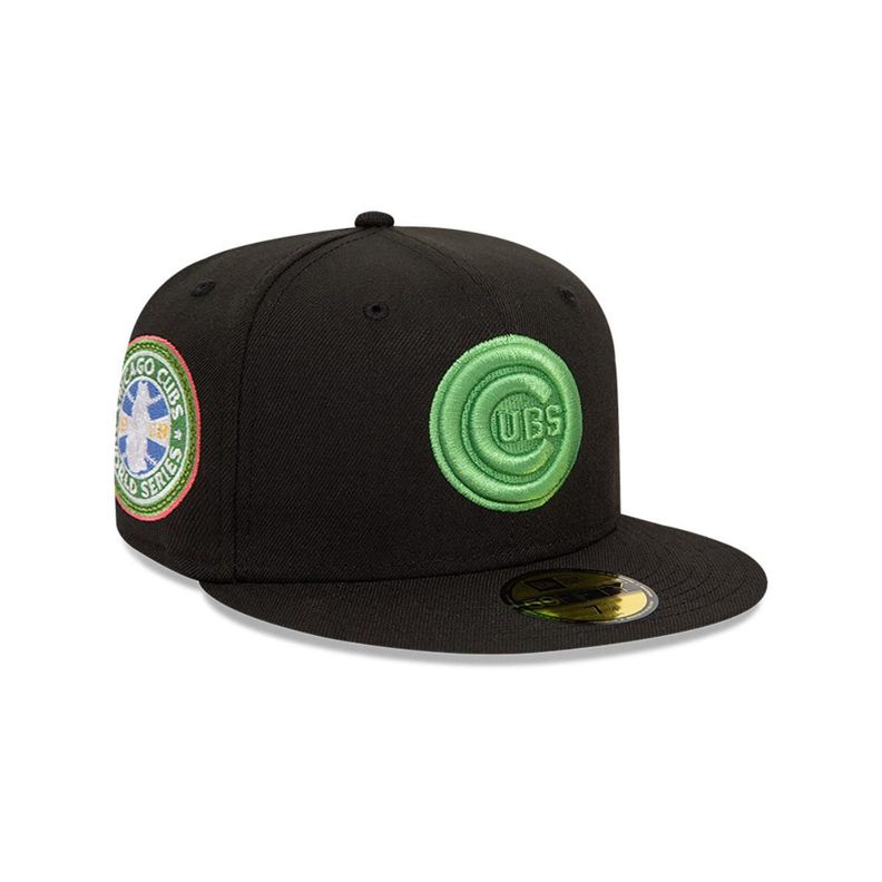 Gorra 59Fifty Chicago Cubs Neon Z Pack Black - 60435100