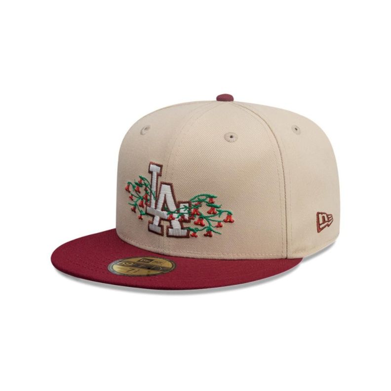 Gorra 59Fifty Los Angeles Dodgers MLB City Elements Beige - 60768700