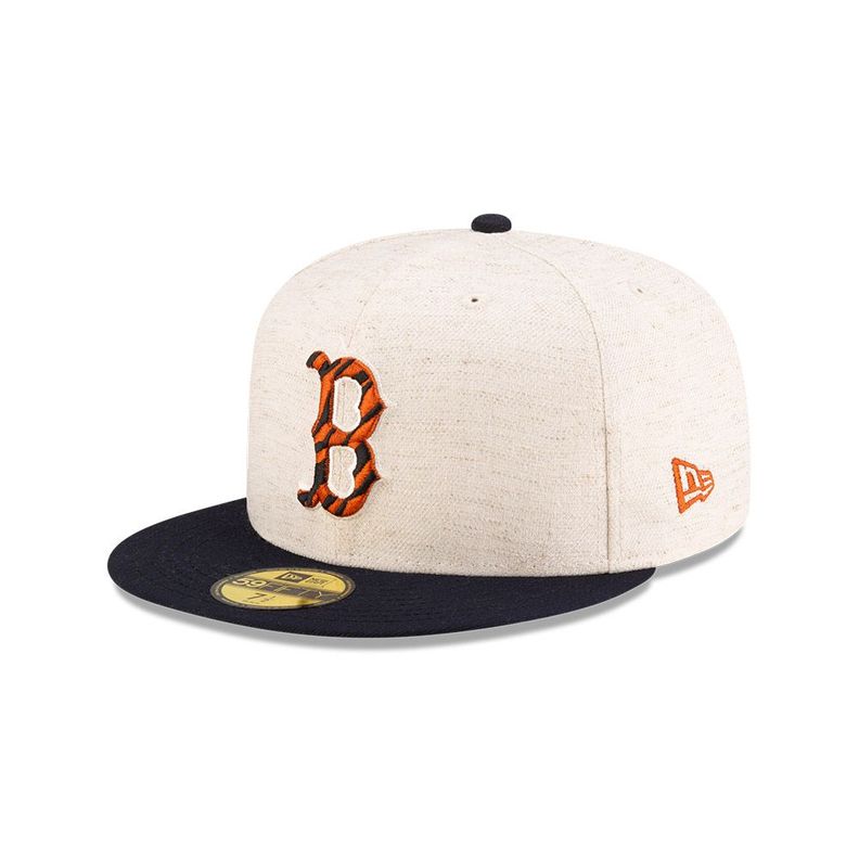 Gorra 59Fifty Boston Red Sox Hemp Natural White - 70880943