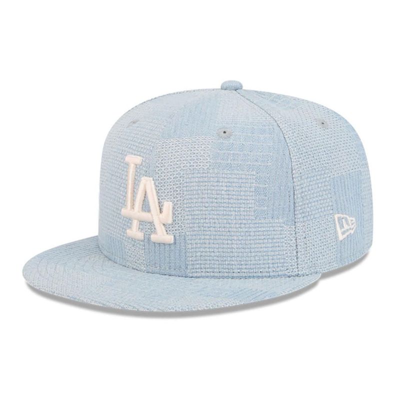 Gorra 9Fifty Los Angeles Dodgers MLB Denim Patchwork Blue - 60573358-0