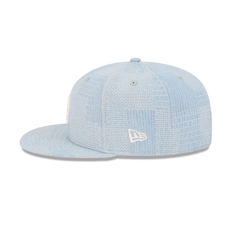 Gorra 9Fifty Los Angeles Dodgers MLB Denim Patchwork Blue - 60573358-3