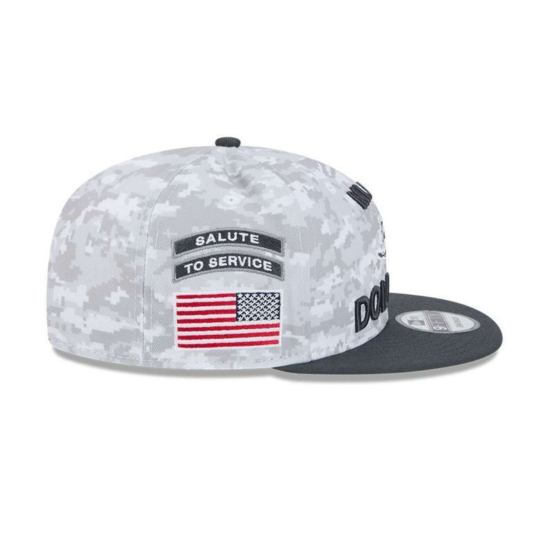 Gorra 9Fifty Miami Dolphins NFL Salute to Service Charcoal - 60583046-4