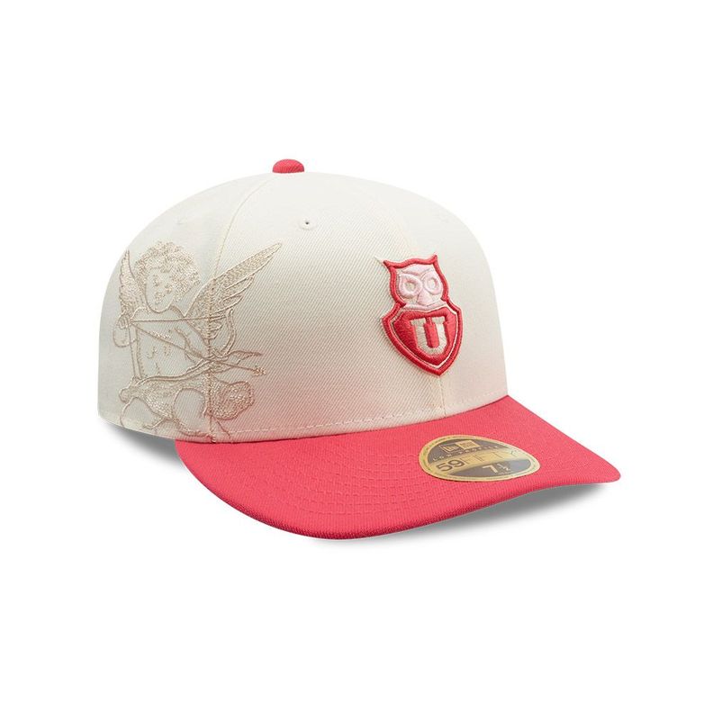 Gorra New Era 59Fifty Universidad De Chile Futbol Beige-60855450-738