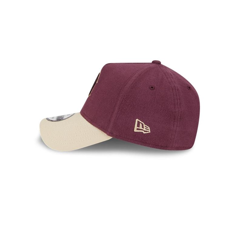 Gorra 9Forty MLB Boston Red Sox Moleskin Crown Dark Purple - 60586784-3