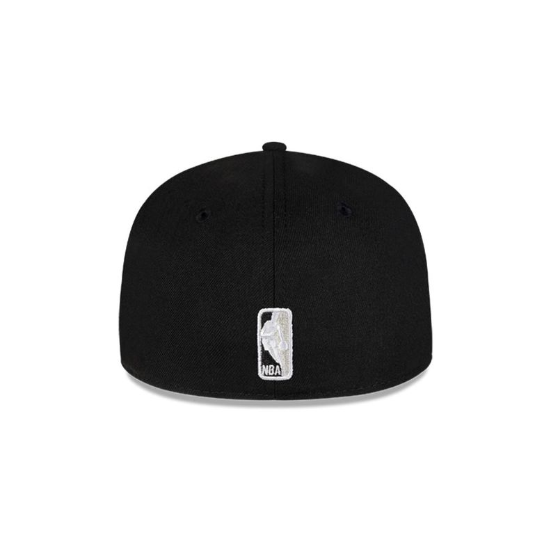 Gorro 59Fifty NBA Chicago Bulls Soul Black and Silver Black - 70778489-4