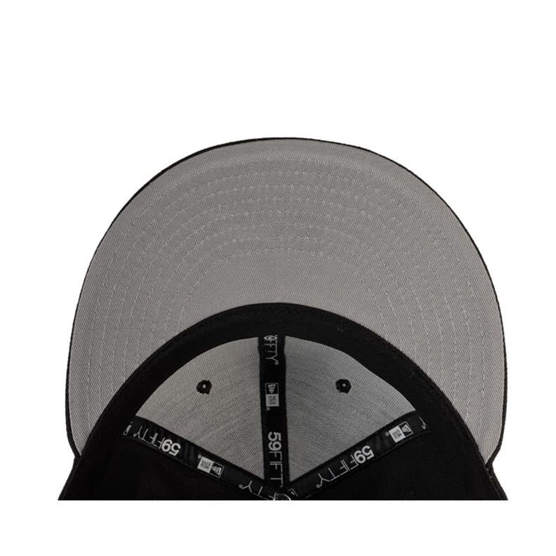 Gorro 59Fifty NBA Chicago Bulls Soul Black and Silver Black - 70778489-5