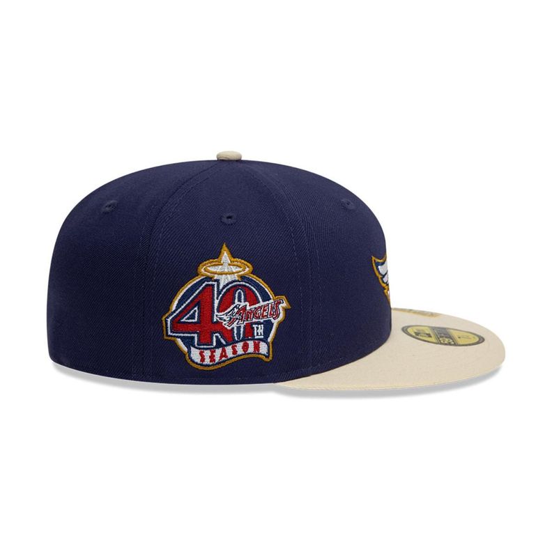 Gorra 59Fifty Anaheim Angels MLB Visor Clip Navy - 60595323-3