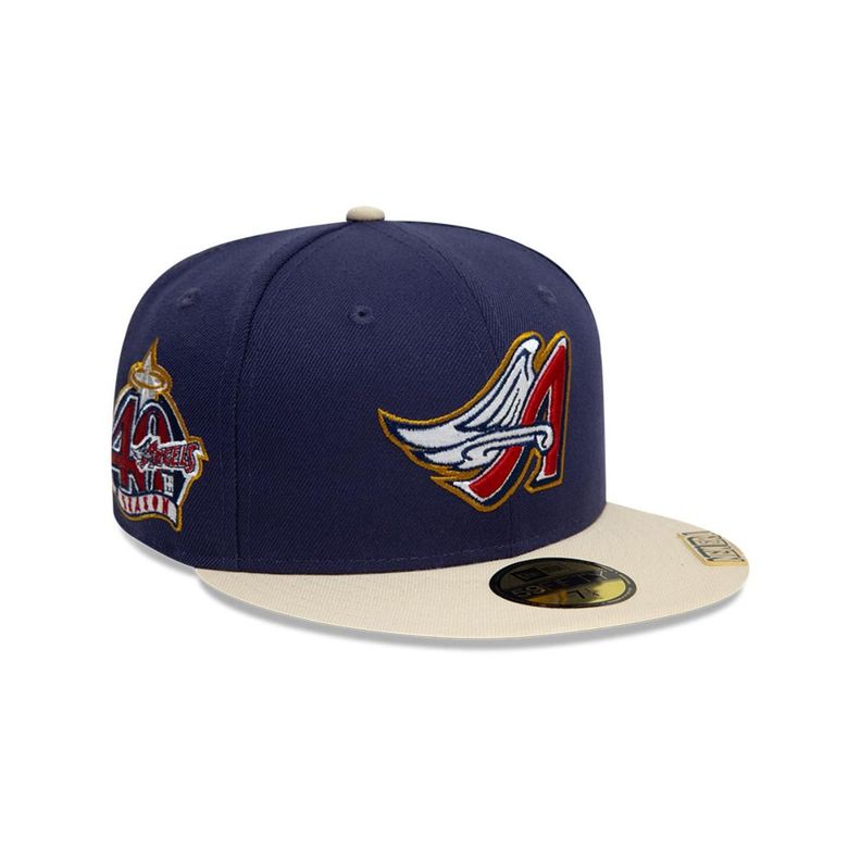 Gorra 59Fifty Anaheim Angels MLB Visor Clip Navy - 60595323