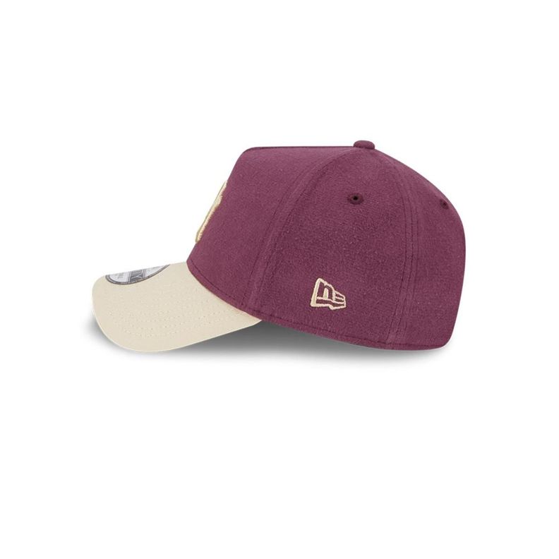 Gorra 9Forty  MLB New York Yankees Moleskin Crown Purple - 60586827-3