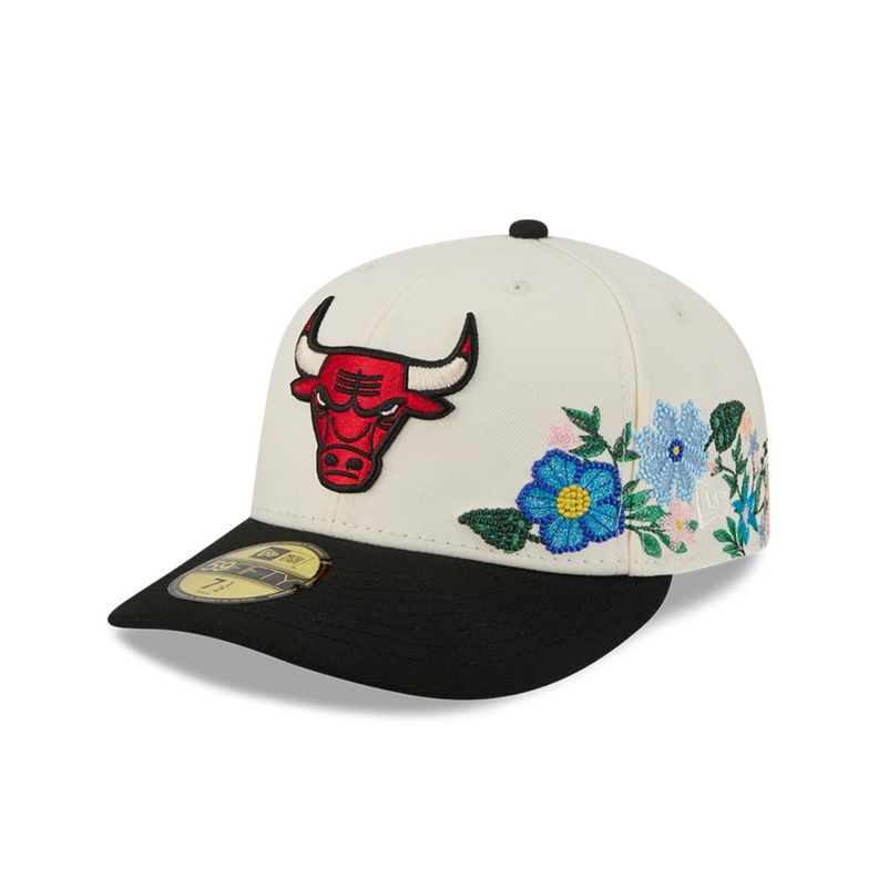 Gorra 59Fifty Chicago Bulls Tonal Florals Blanco - 60669029