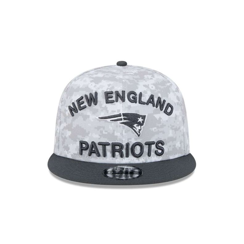 Gorra 9Fifty New England Patriots NFL Salute to Service Charcoal - 60583047-2