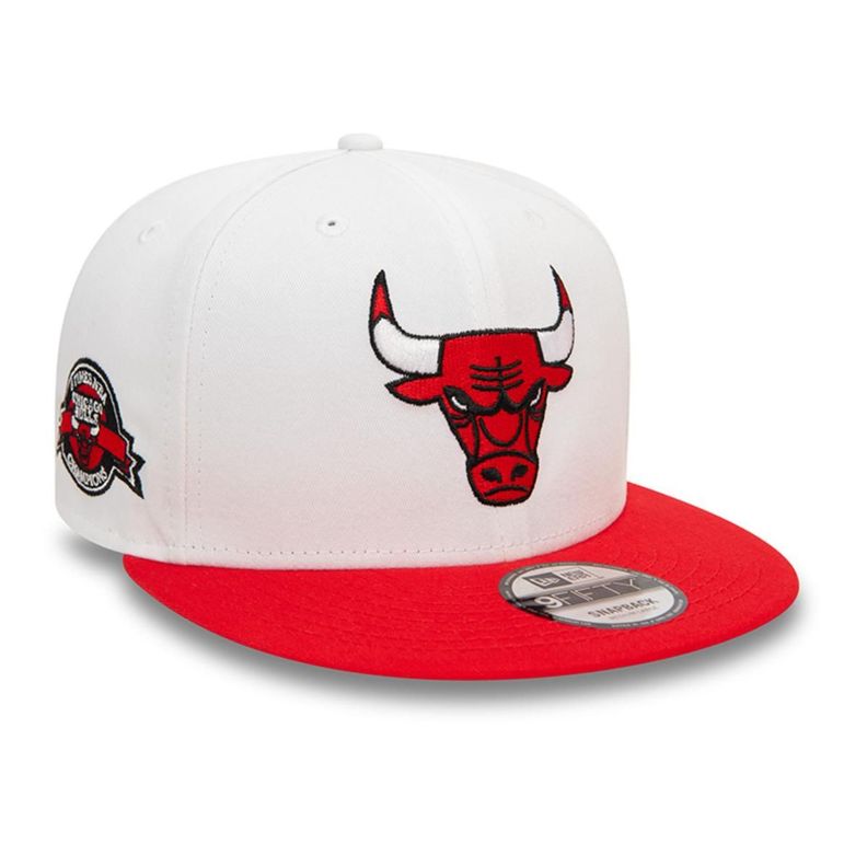 Gorra 9Fifty Chicago Bulls NBA White Crown NBA Red - 60565362-0