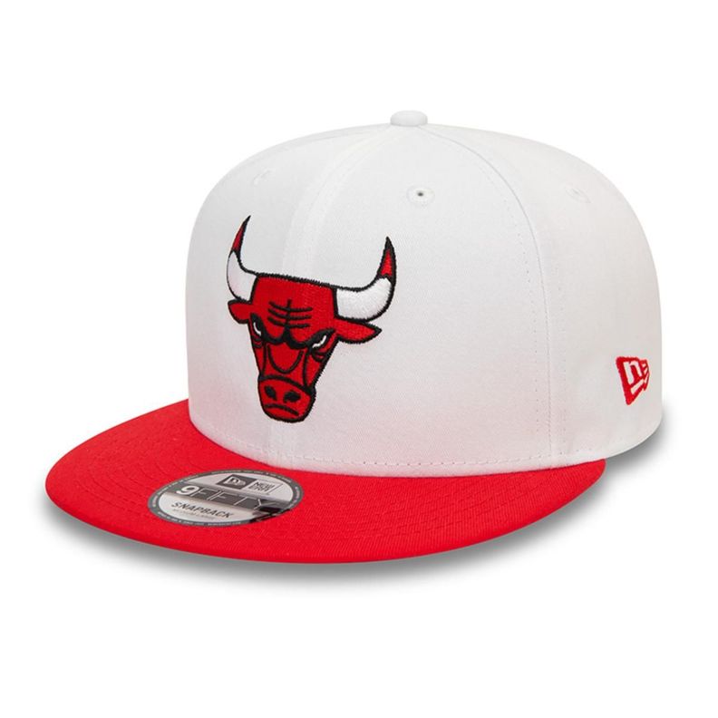 Gorra 9Fifty Chicago Bulls NBA White Crown NBA Red - 60565362-1