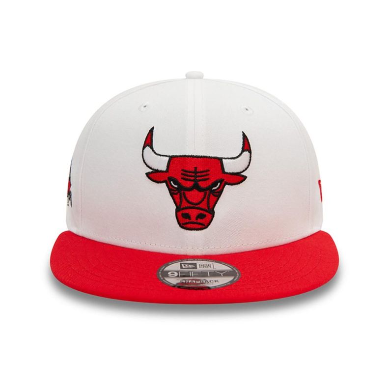 Gorra 9Fifty Chicago Bulls NBA White Crown NBA Red - 60565362-2