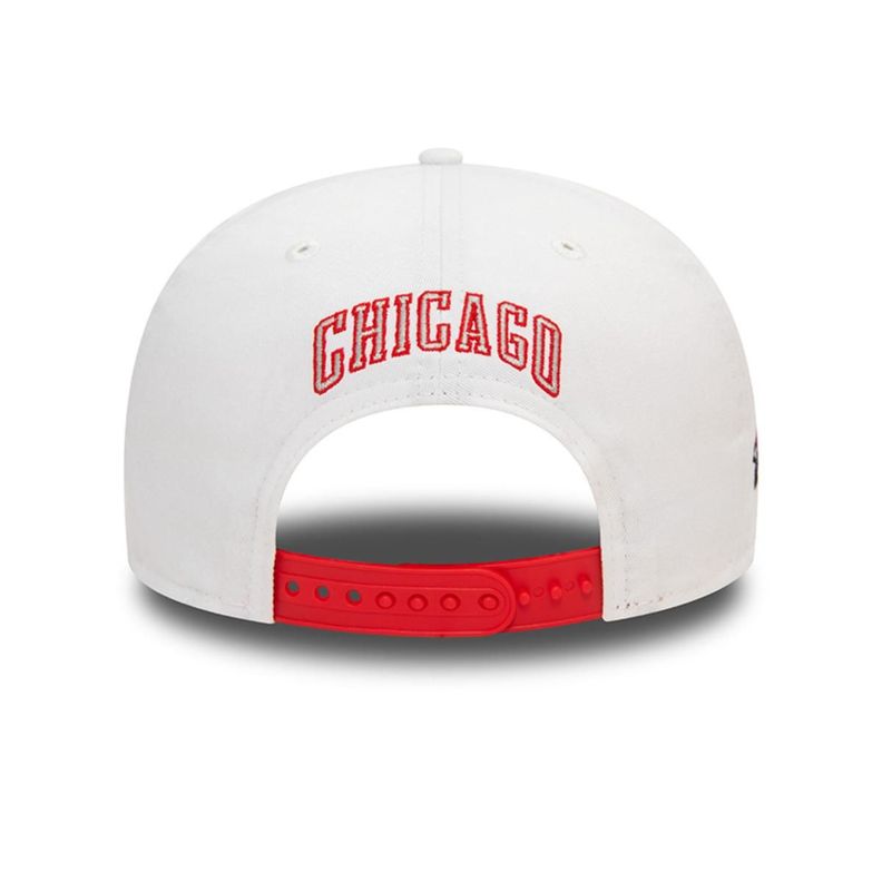Gorra 9Fifty Chicago Bulls NBA White Crown NBA Red - 60565362-4