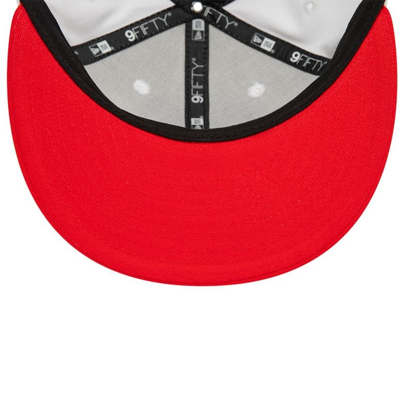 Gorra 9Fifty Chicago Bulls NBA White Crown NBA Red - 60565362-5