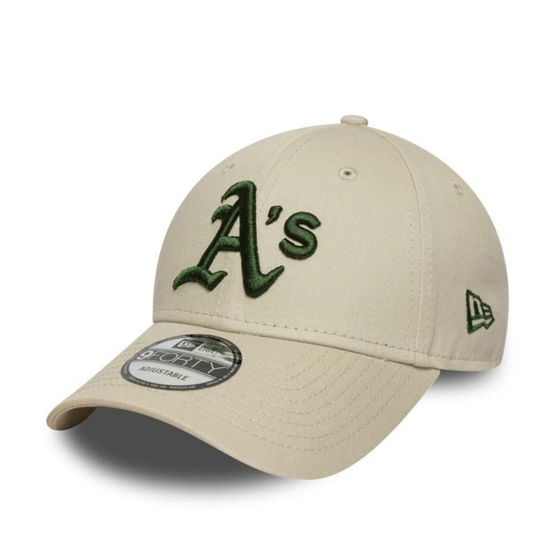Gorra 9Forty Oakland Athletics League Essentials Beige - 60691394