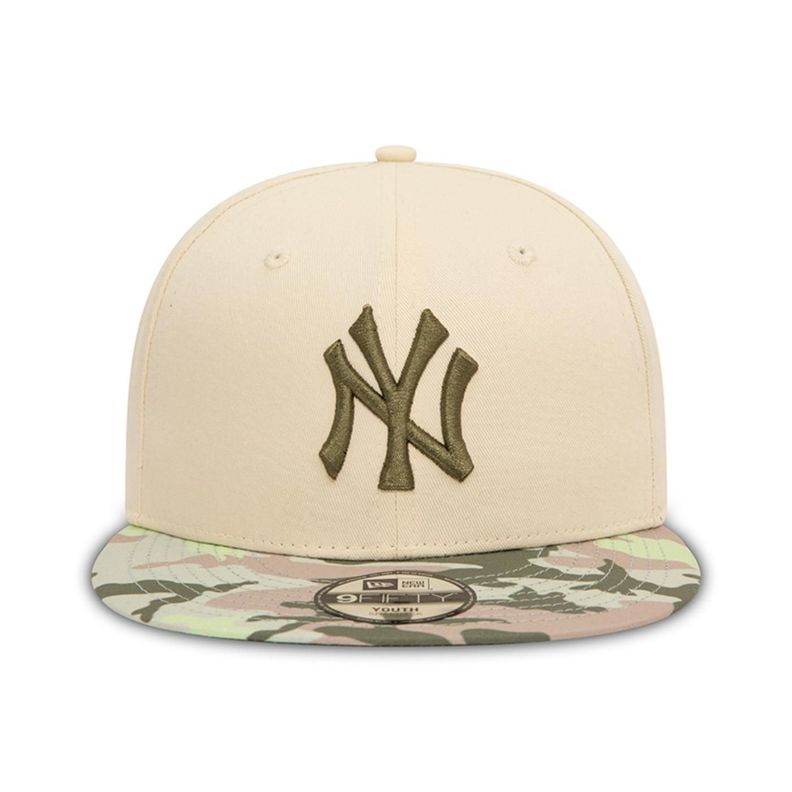 Gorra 9Fifty New York Yankees MLB Camo Beige Youth - 60565304-1