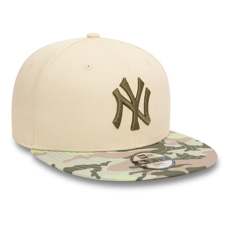 Gorra 9Fifty New York Yankees MLB Camo Beige Youth - 60565304-2