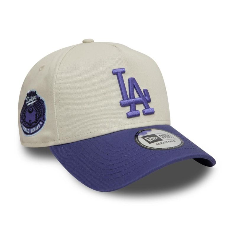 Gorra 9Forty Los Angeles Dodgers MLB World Series Beige - 60595239-0