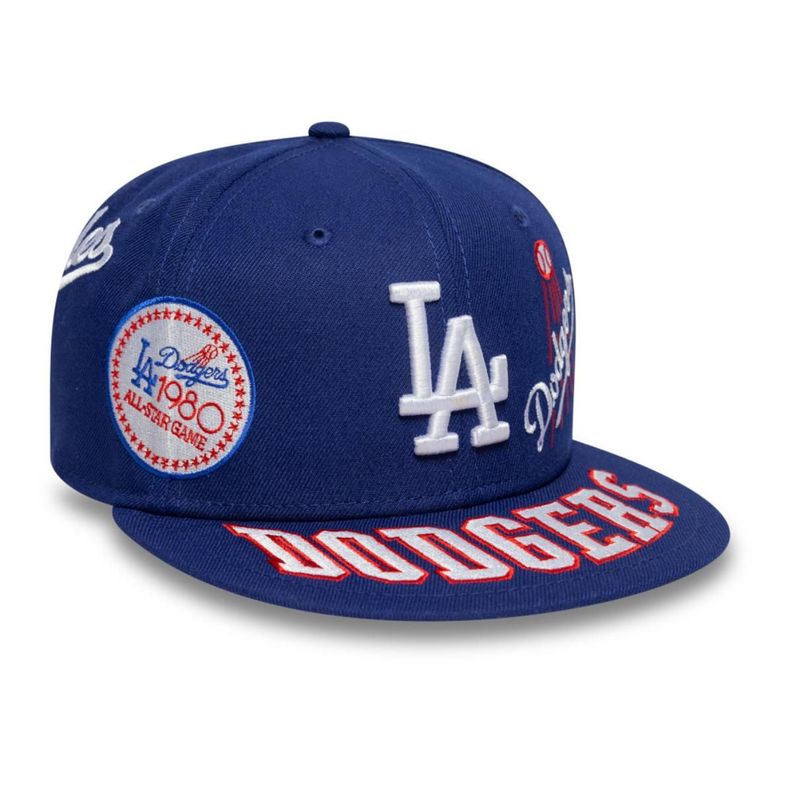 Gorra 59Fifty Los Angeles Dodgers Img MLB All Over Blue - 60691180 Azul 7