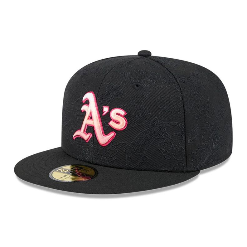 Gorra 59Fifty Oakland Athletics MLB Tonal KOI Black - 60641293 Negro 7
