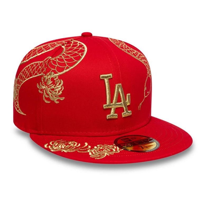 Gorra 59Fifty Los Angeles Dodgers MLB Year Of the Snake Red - 60675492-0