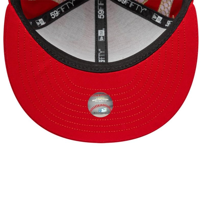 Gorra 59Fifty Los Angeles Dodgers MLB Year Of the Snake Red - 60675492-6