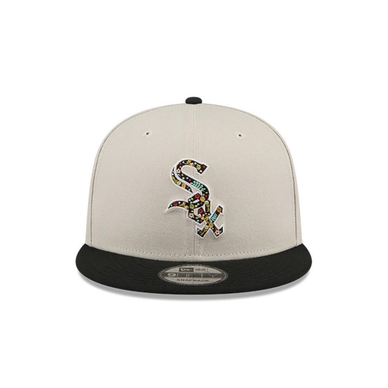 Gorro 9fifty MLB Chicago White Sox Floral Fill Light Beige - 60565636-2