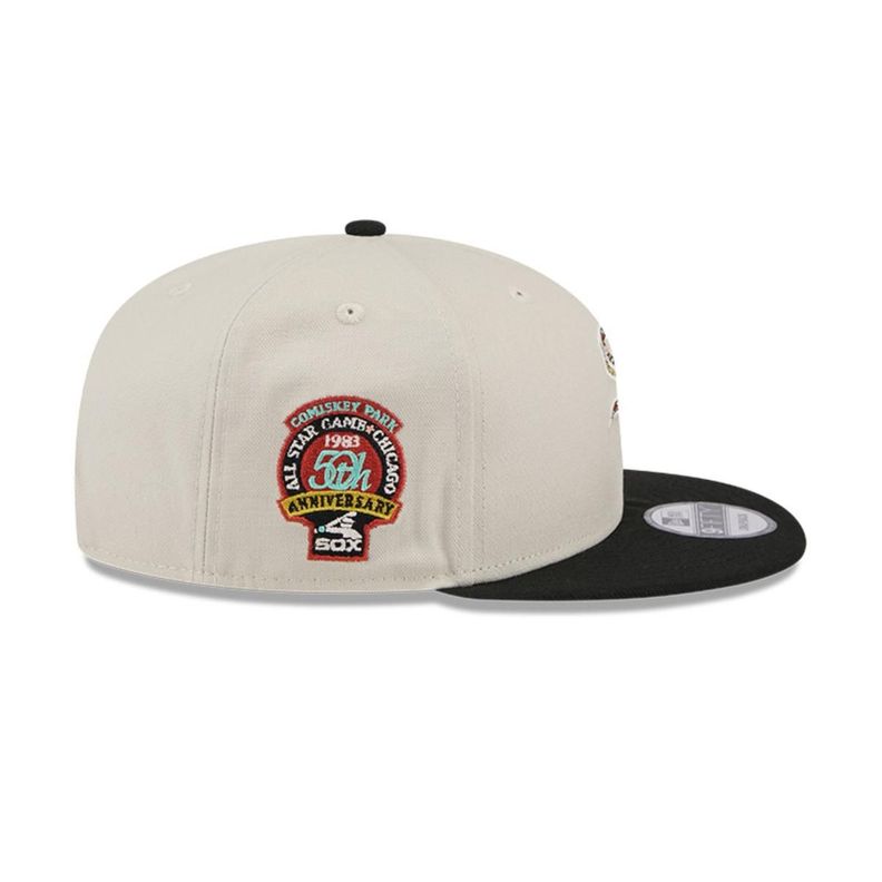 Gorro 9fifty MLB Chicago White Sox Floral Fill Light Beige - 60565636-3