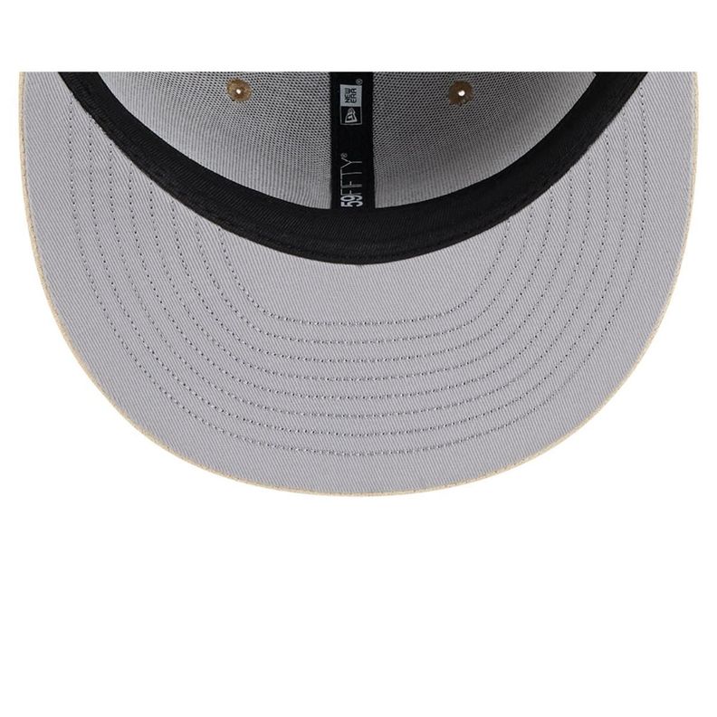 Gorra 59Fifty Boston Red Sox MLB Hand Stitched Beige - 60668432-6