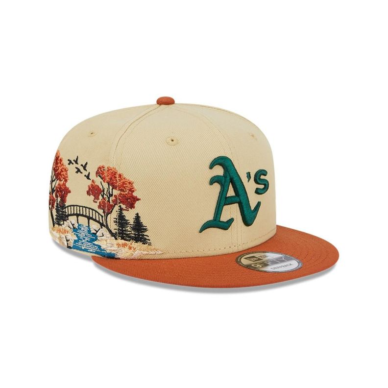Gorra 9Fifty  MLB Oakland Athletics Fall Landscape Beige - 60598219-0
