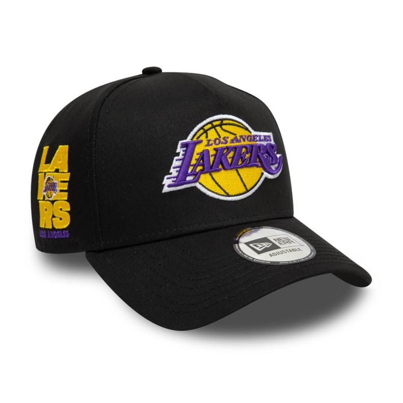 Gorra 9Forty Los Angeles Lakers NBA Side Patch Black - 60595228-0